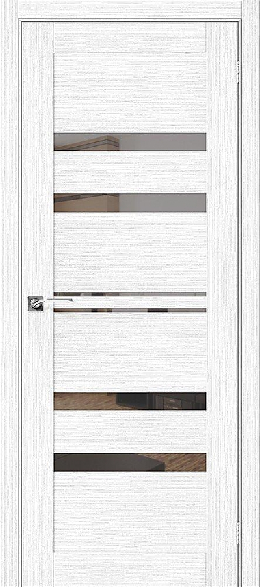 Дверь Порта-30 Snow Veralinga/Mirox Grey