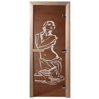 Дверь для бани и сауны DoorWood Искушение