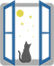Дверь Бриз-2 ПГ темный орех